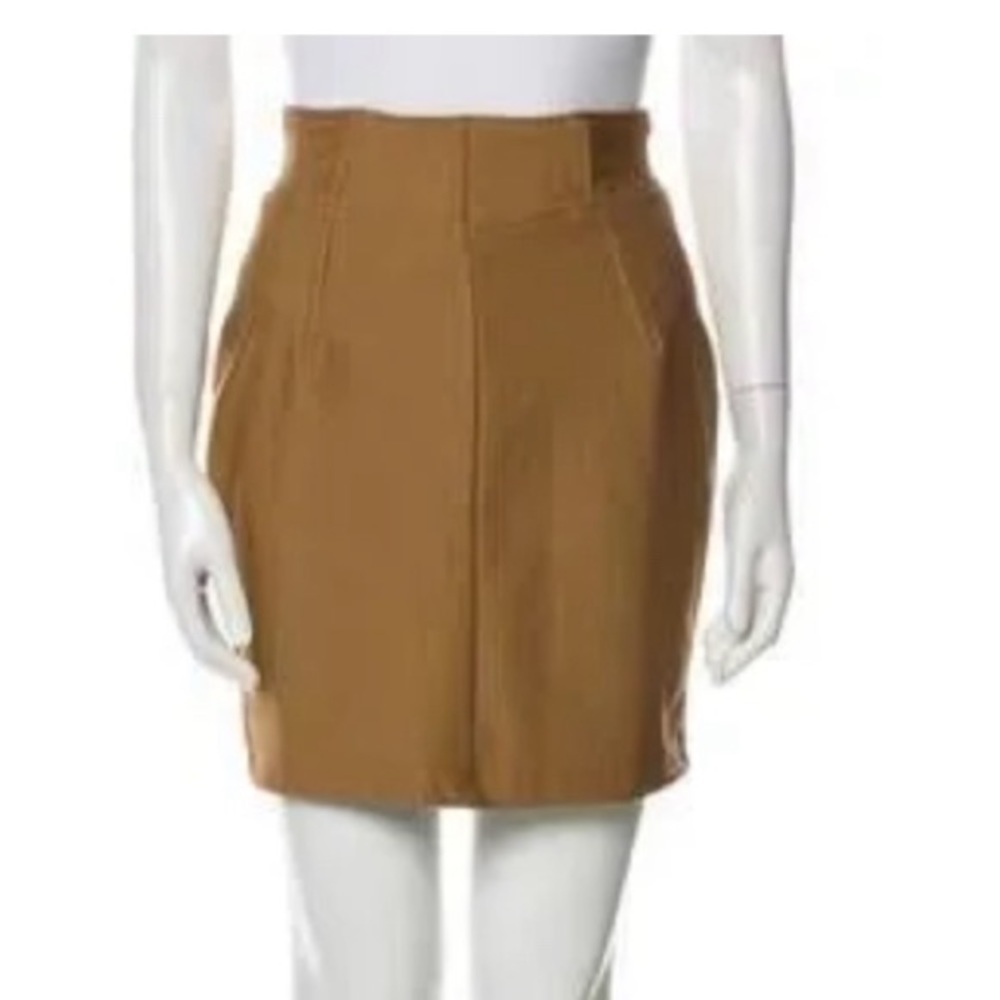 Jluxlabel skirt BUNDLE -white and brown mini skirts bundle size small